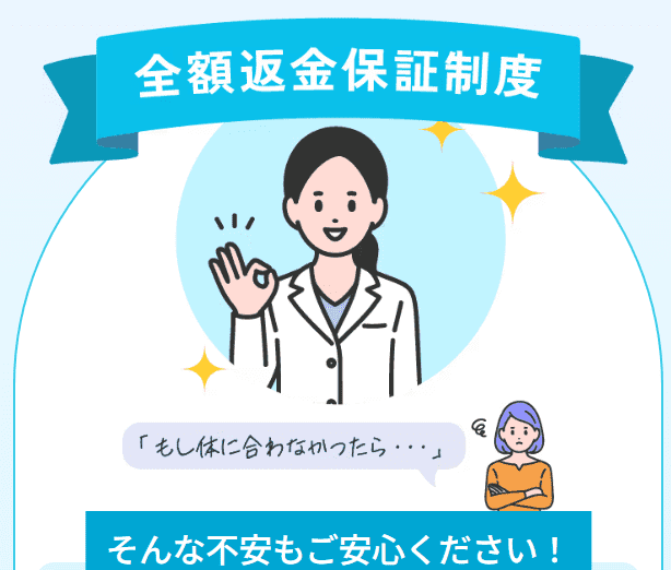 FemON（フェムオン）のマンジャロ全額返金保証制度