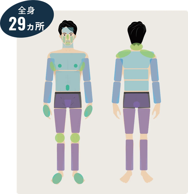 まるごと全身脱毛 3回の料金