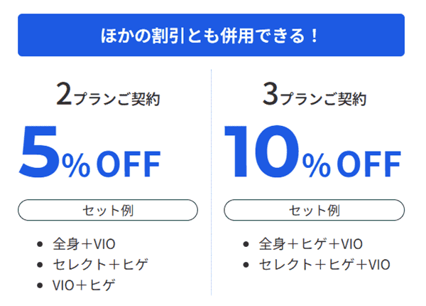 レジーナクリニックオム セット割