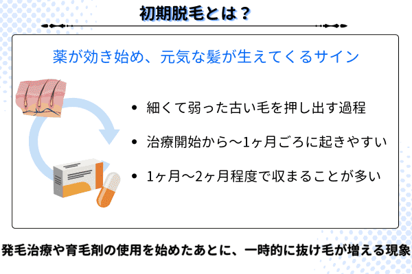 初期脱毛