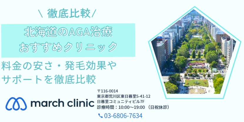 北海道 AGA治療 おすすめ クリニック