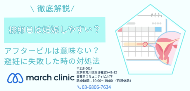 排卵日 妊娠 アフターピル