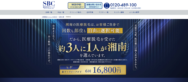 湘南美容クリニック メンズ脱毛