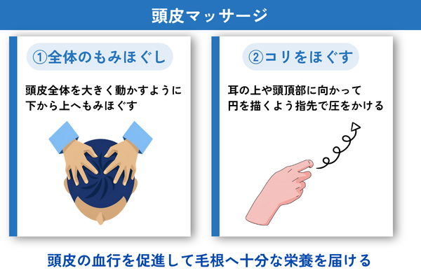 頭皮マッサージ